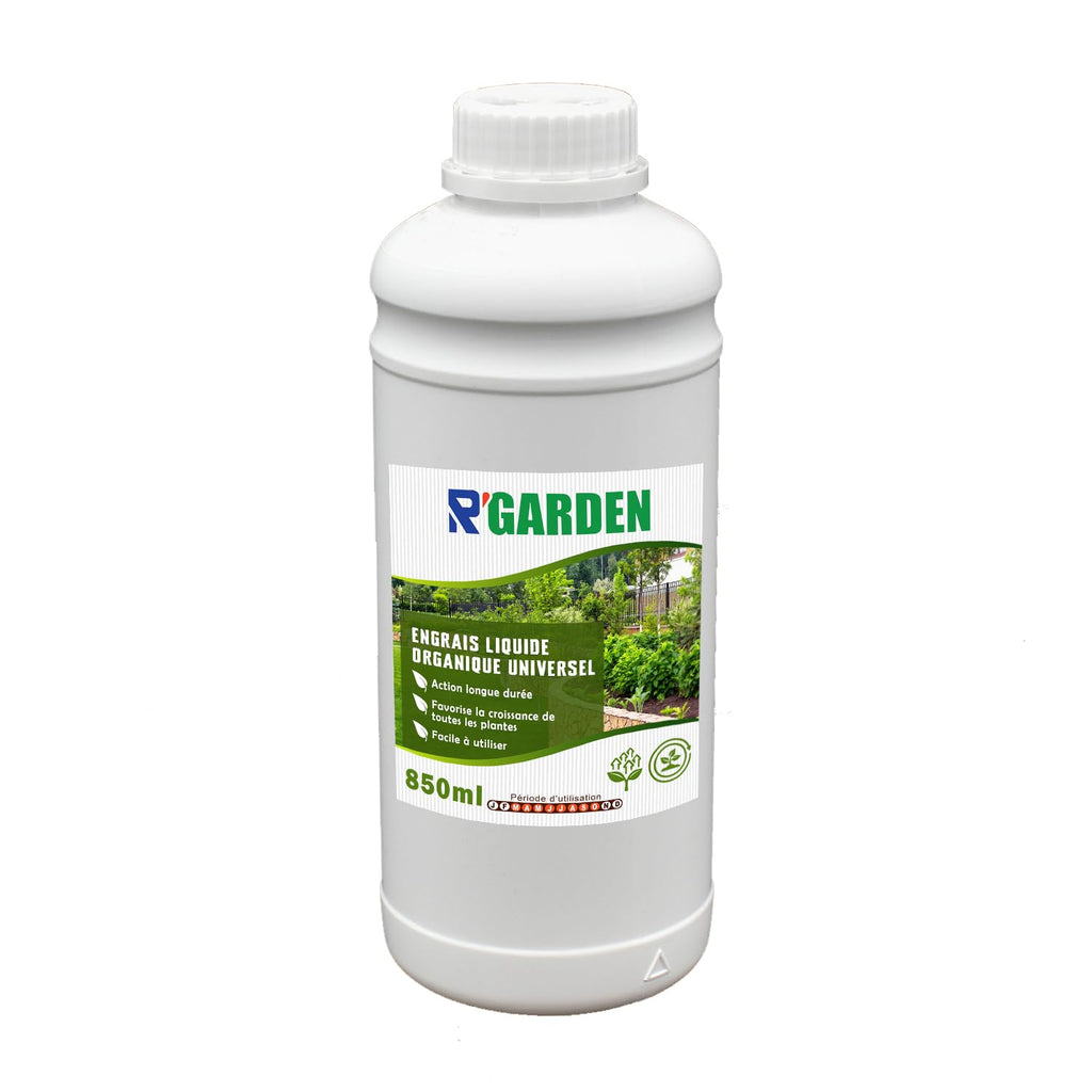 💧 Engrais Liquide Organique 🌿 | Action Longue Durée ⏳ | Sol Enrichi & Reprise Vigoureuse 🌱 | UAB – Utilisable en Agriculture Biologique 🌍 | Conditionné en France 🇫🇷
