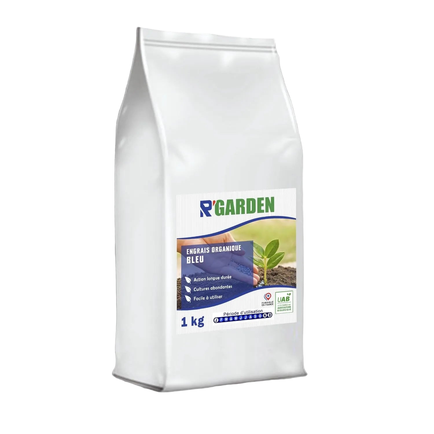 💙 Engrais Bleu Organique Premium 🌿 | Utilisable en Agriculture Biologique 🌱 | Nutrition Complète & Naturelle 🍃 | Pour des Cultures Vigoureuses 🌾