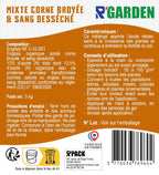 🌿 🐄Engrais Organique Mixte Corne Broyée & Sang Desséché