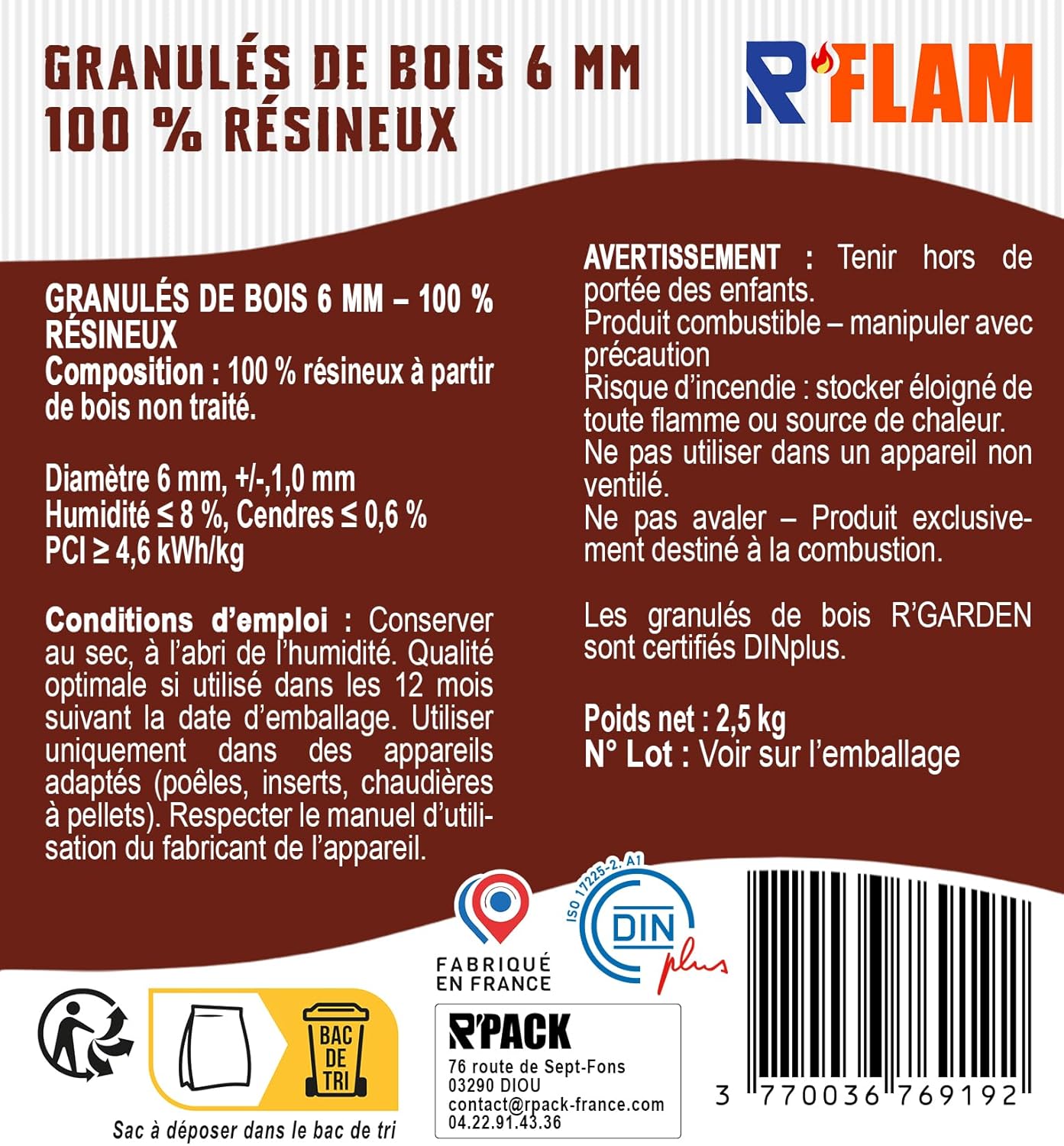 🌳 Bois de Chauffage 100% Hêtre – Bûches 25 cm 🔥 | Bois Sec Haute Performance 💨 | Pour Cheminée, Poêle, Insert, Barbecue, Braséro 🍖 | R’FLAM
