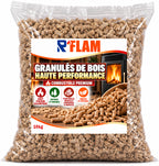 Demi-Palette - 35 sacs - Granulés de Bois Premium 10 kg