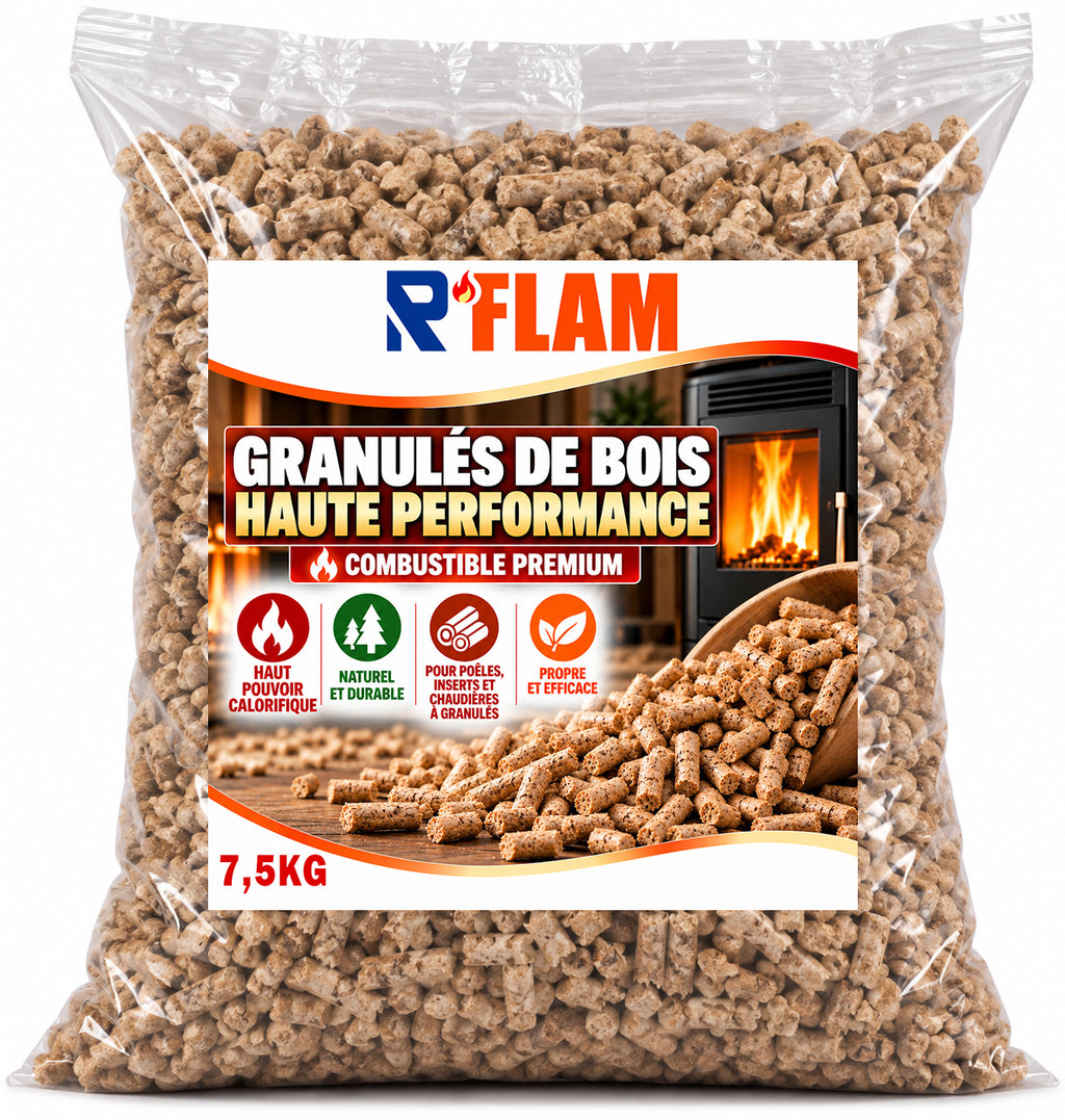 🔥🌲  Granulés de Bois 6 mm