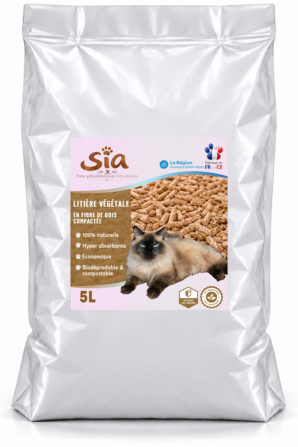 🐱🌿 SIA Litière chat