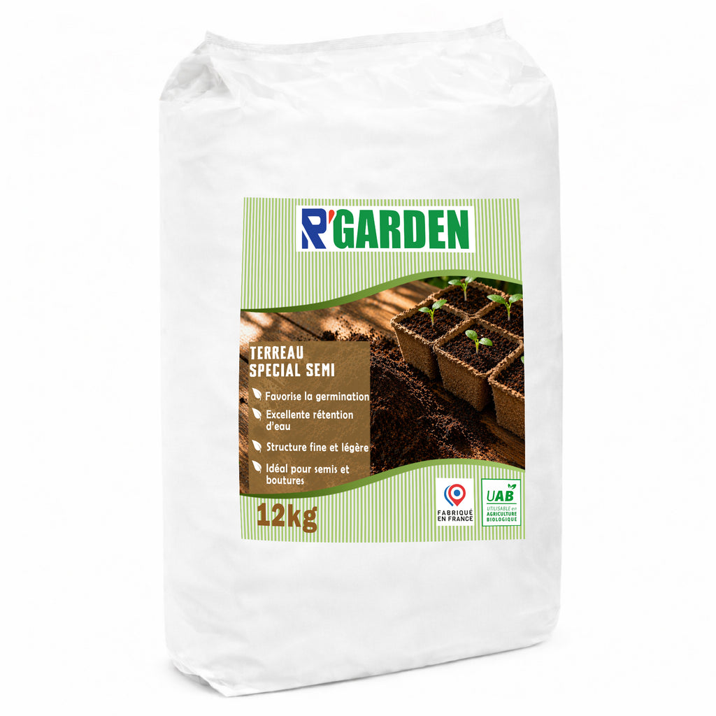 🌱 Terreau Spécial Semis R’Garden 🇫🇷 | Germination Rapide & Croissance Optimale - Fabrication Française