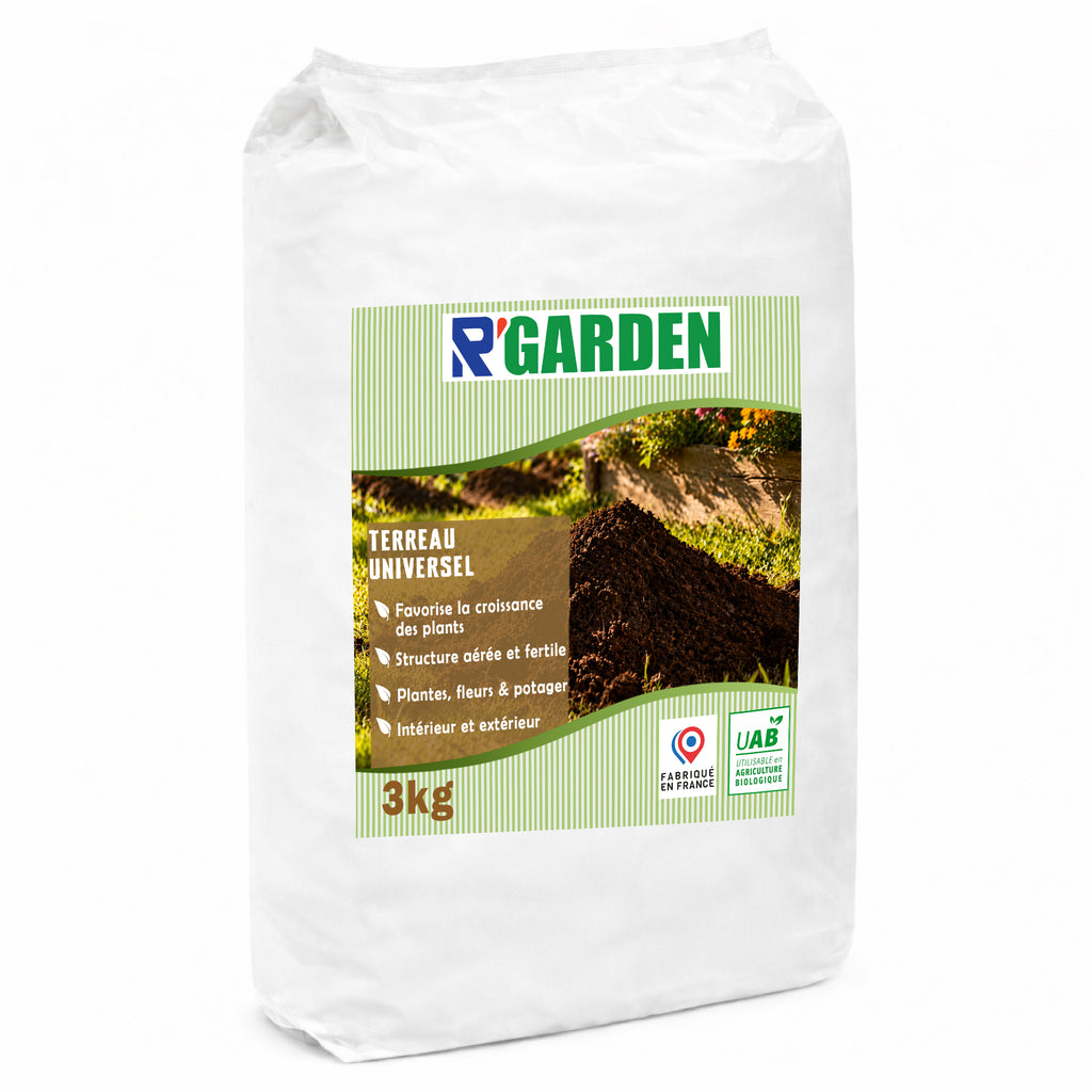 🌿 Terreau Universel Premium 🇫🇷 | Biodégradable | Parfait pour l’Agriculture Bio 🌱  Fabriqué en France