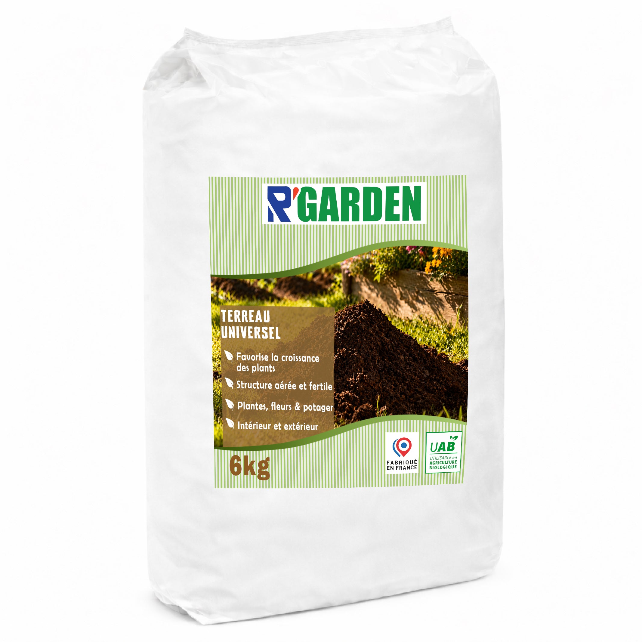 🌿 Terreau Universel Premium 🇫🇷 | Biodégradable | Parfait pour l’Agriculture Bio 🌱  Fabriqué en France