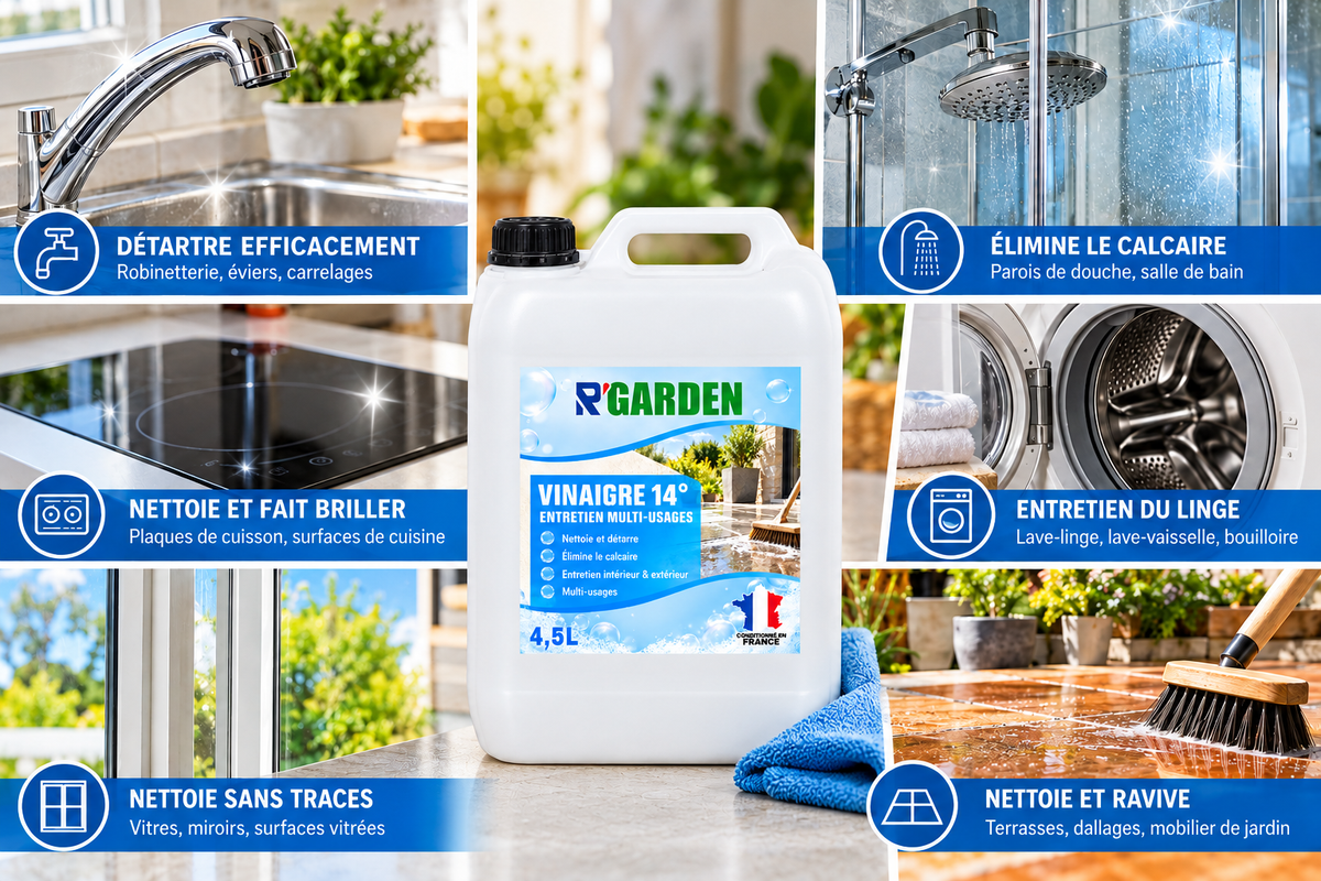 Vinaigre 14° d’Entretien Multi-Usages