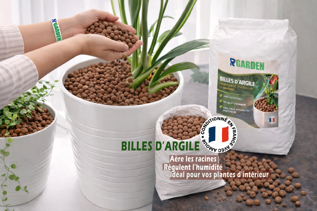 🪴 Billes d’Argile Premium 🌱 | Racines Bien Aérées 💨 | Humidité Contrôlée 💧 | Parfait pour Plantes d’Intérieur