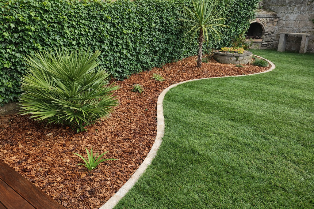 R’Garden Plaquettes de Bois 🌿 | Paillage Naturel 🌱 | Copeaux 100% Naturels 🍃 | Réduit les Mauvaises Herbes 🚫🌾 | Conserve l’Humidité 💧 | Protège les Racines 🌳 | Idéal Jardin 🏡, Potager 🥕, Massifs 🌸 et Arbustes 🌲