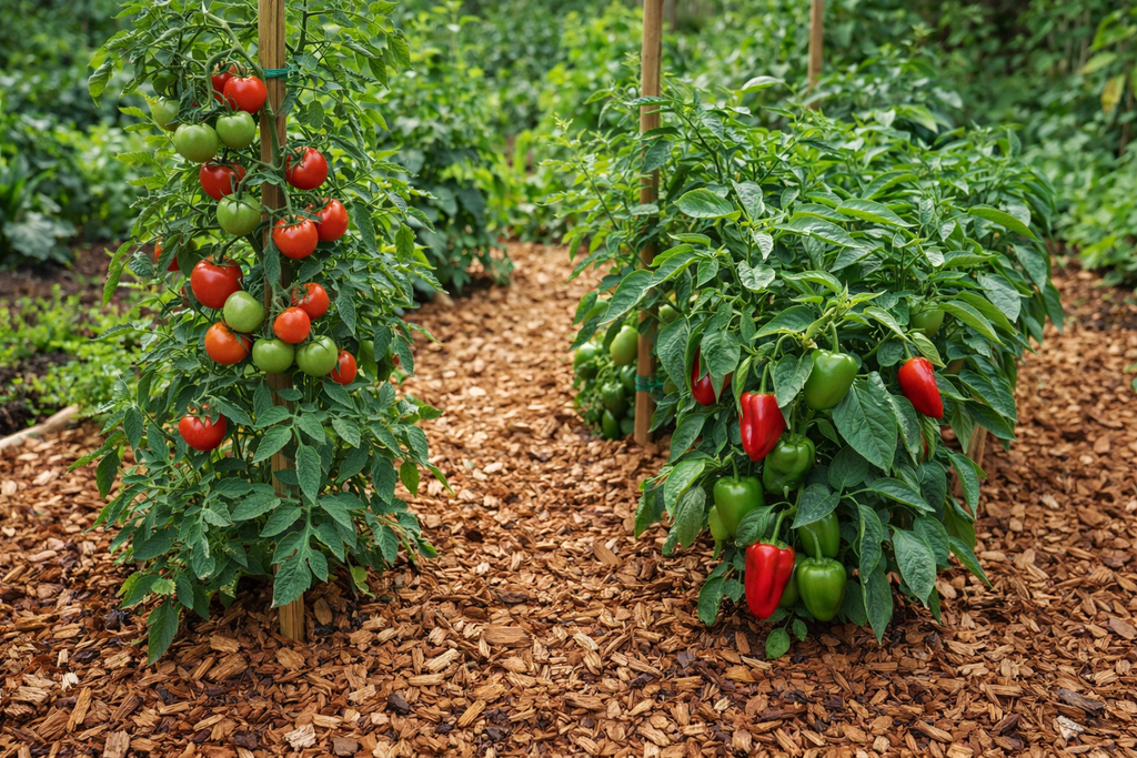 R’Garden Plaquettes de Bois 🌿 | Paillage Naturel 🌱 | Copeaux 100% Naturels 🍃 | Réduit les Mauvaises Herbes 🚫🌾 | Conserve l’Humidité 💧 | Protège les Racines 🌳 | Idéal Jardin 🏡, Potager 🥕, Massifs 🌸 et Arbustes 🌲
