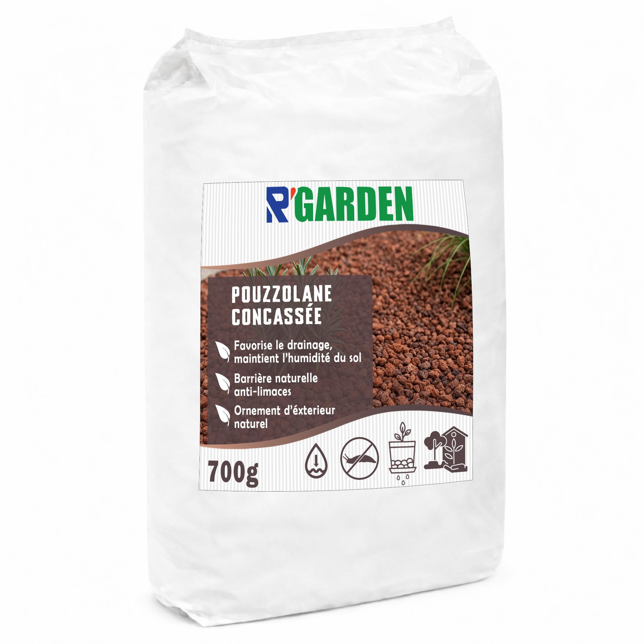 🌿 Pouzzolane Premium 🌋 | Drainage Efficace 💧 | Anti Limaces & Escargots 🐌 | Paillage & Déco Extérieur 🇫🇷