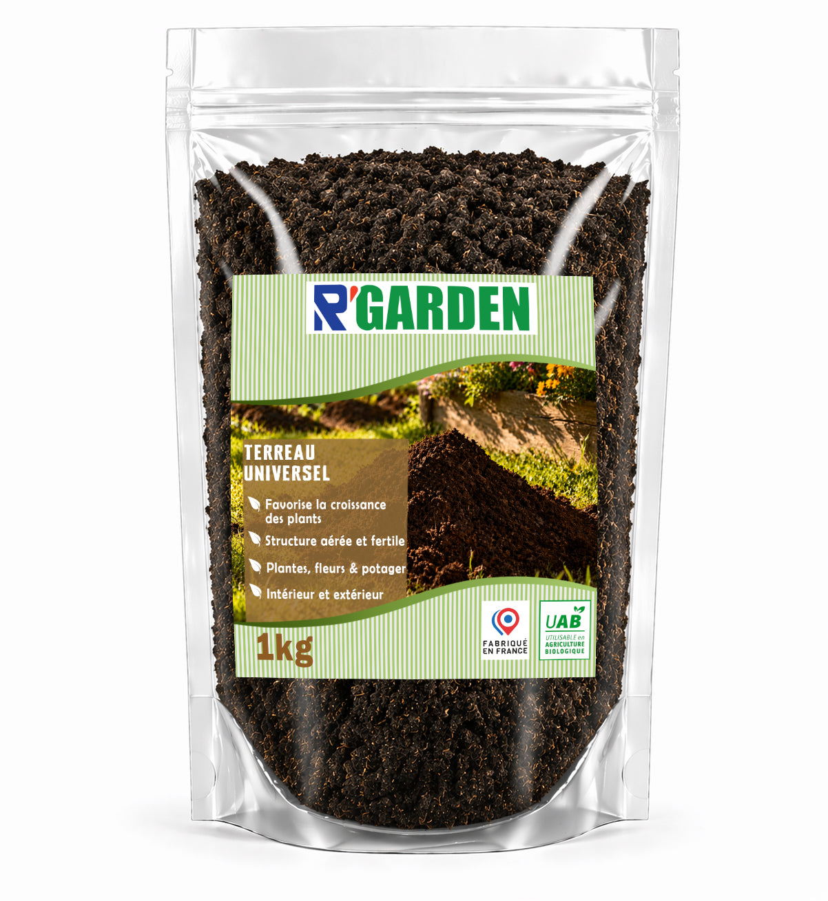 🌿 Terreau Universel Premium 🇫🇷 | Biodégradable | Parfait pour l’Agriculture Bio 🌱  Fabriqué en France